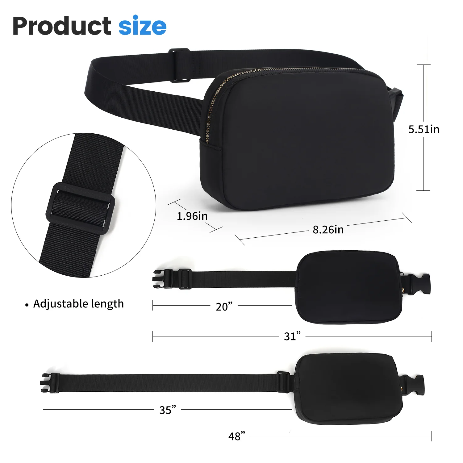 crossbody fashion chest bag for men high quality waterproof sport crossbody waist sport bag waist fanny pack for sport