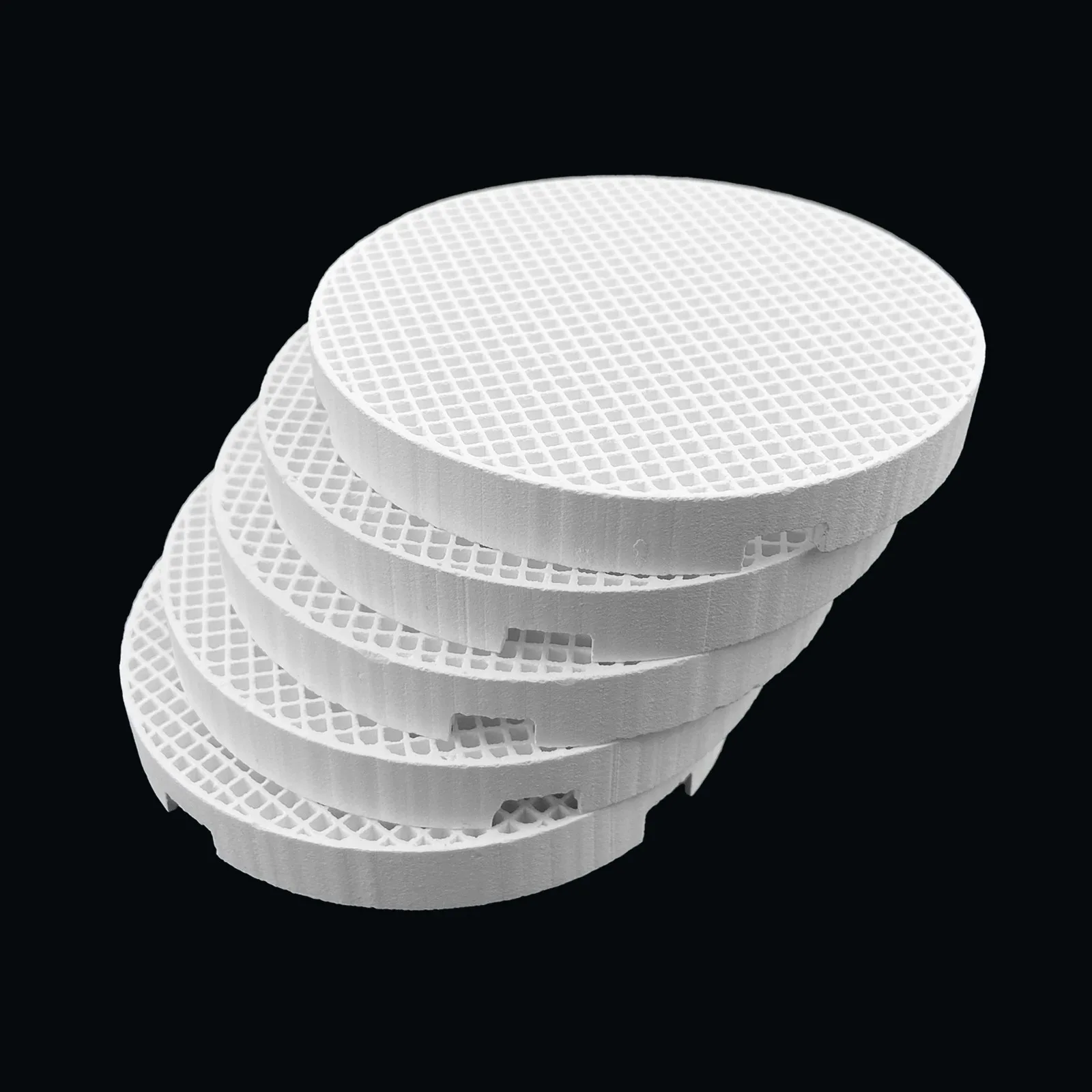 Dental Honeycomb Round Firing Trays with 20 Zirconia Pins for Sintering Pan Rack Circle Plate holder Dental tools