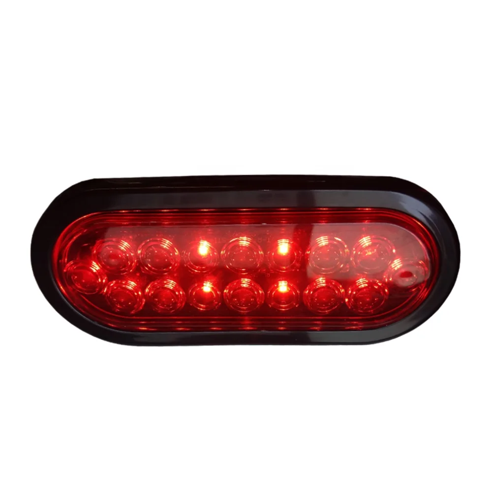 12/24 volt led tail light oval trailer lights truck lights