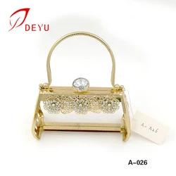 Newest Design Clutch Bag Metal Frame Purse Frame With Bag Handle Hardware