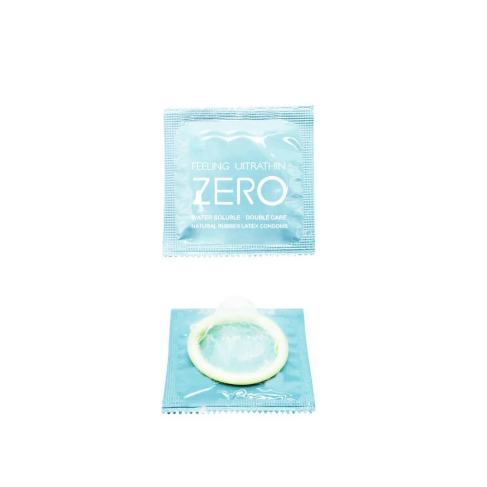 Natural latex condom WATER SOLUBLE DOUBLE CARE NATURAL RUBBER LATEX CONDOMS OEM