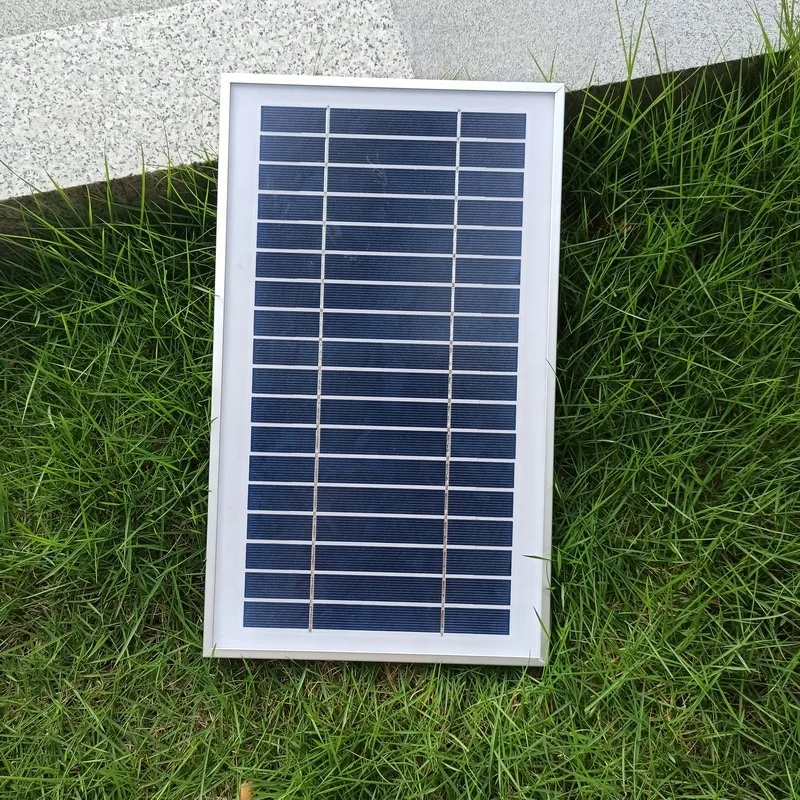 Solar Power Plant PV Mini Panels Photovoltaic Glass Solar Panel For Billboard Ad Frame 7 watt Solar Panel 9v 7w Polycrystalline