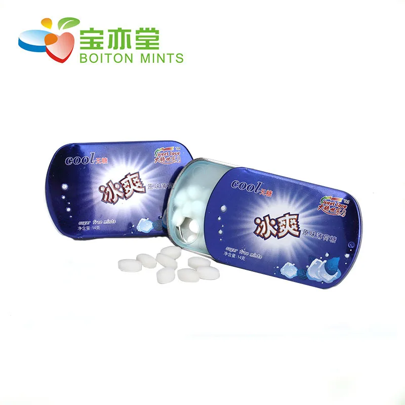 China cheap natural cool refreshing taste mini gift set paper mint