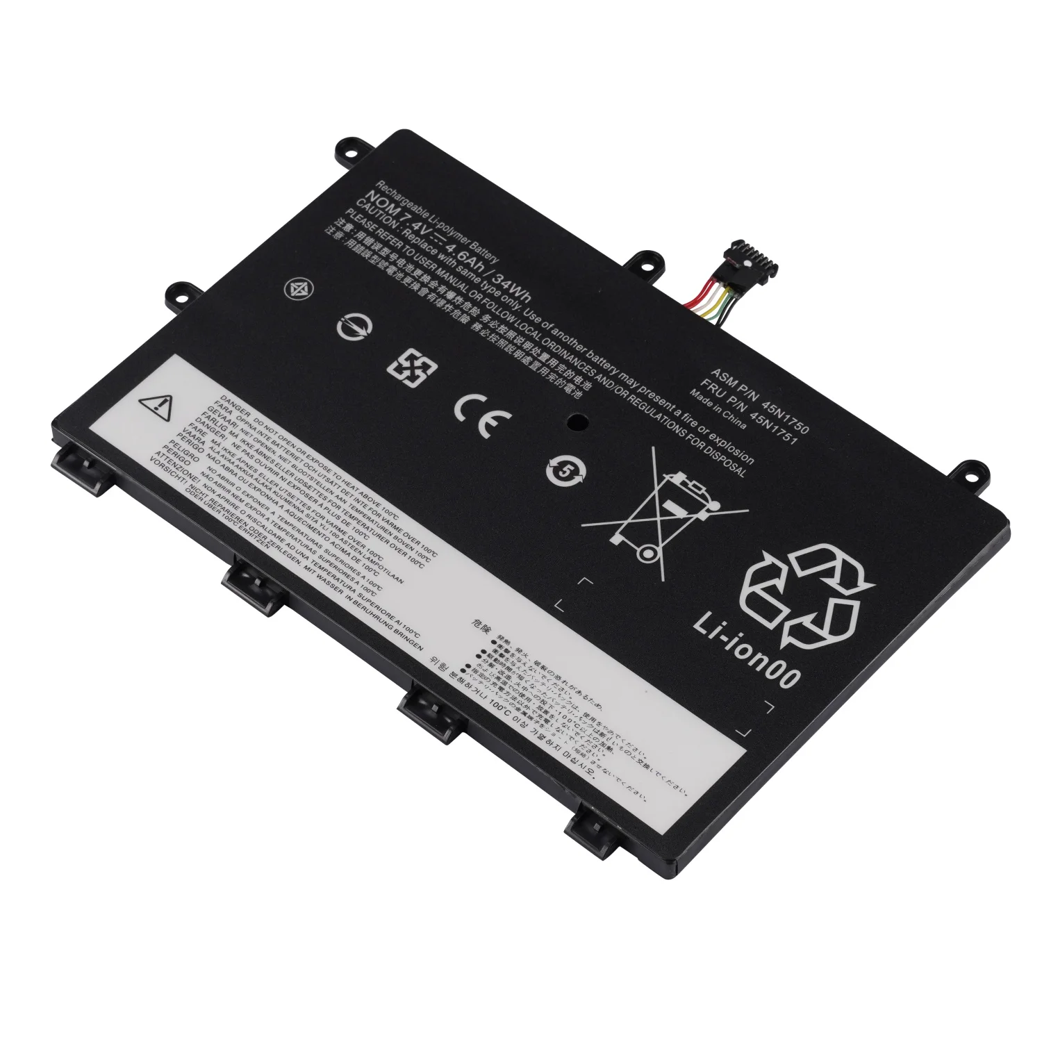 Laptop Battery 45N1750 For Lenovo ThinkPad Yoga 11E Yoga 11E Chromebook Series Notebook 45N1748 45N1749 45N1751