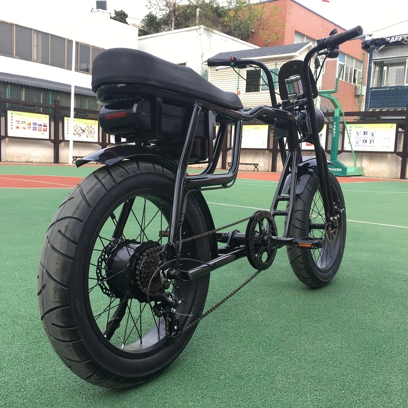  Электрический велосипед Emotor bicicleta черный 20 дюймов 48 В 500 Вт