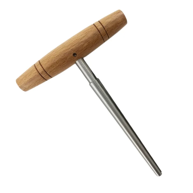 Violin Viola Peg Hole Reamer 1:30 Taper Wood Handle for Luthier Tool Parts & Violin Peg Shaver for 3/4 4/4 Violin Pegs Repair