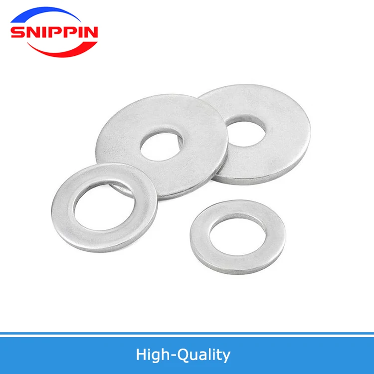 304 316 Stainless Steel DIN9021 Large Flat Washer Big Metal Gasket Meson Plain Washer