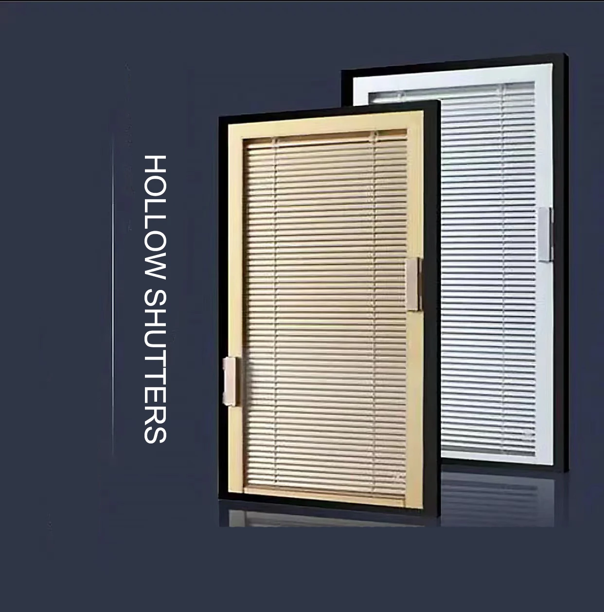 Minetal Shutters Window Magnetic Control Hollow Blinds Built In Central Control Shutters For Door And Windows
