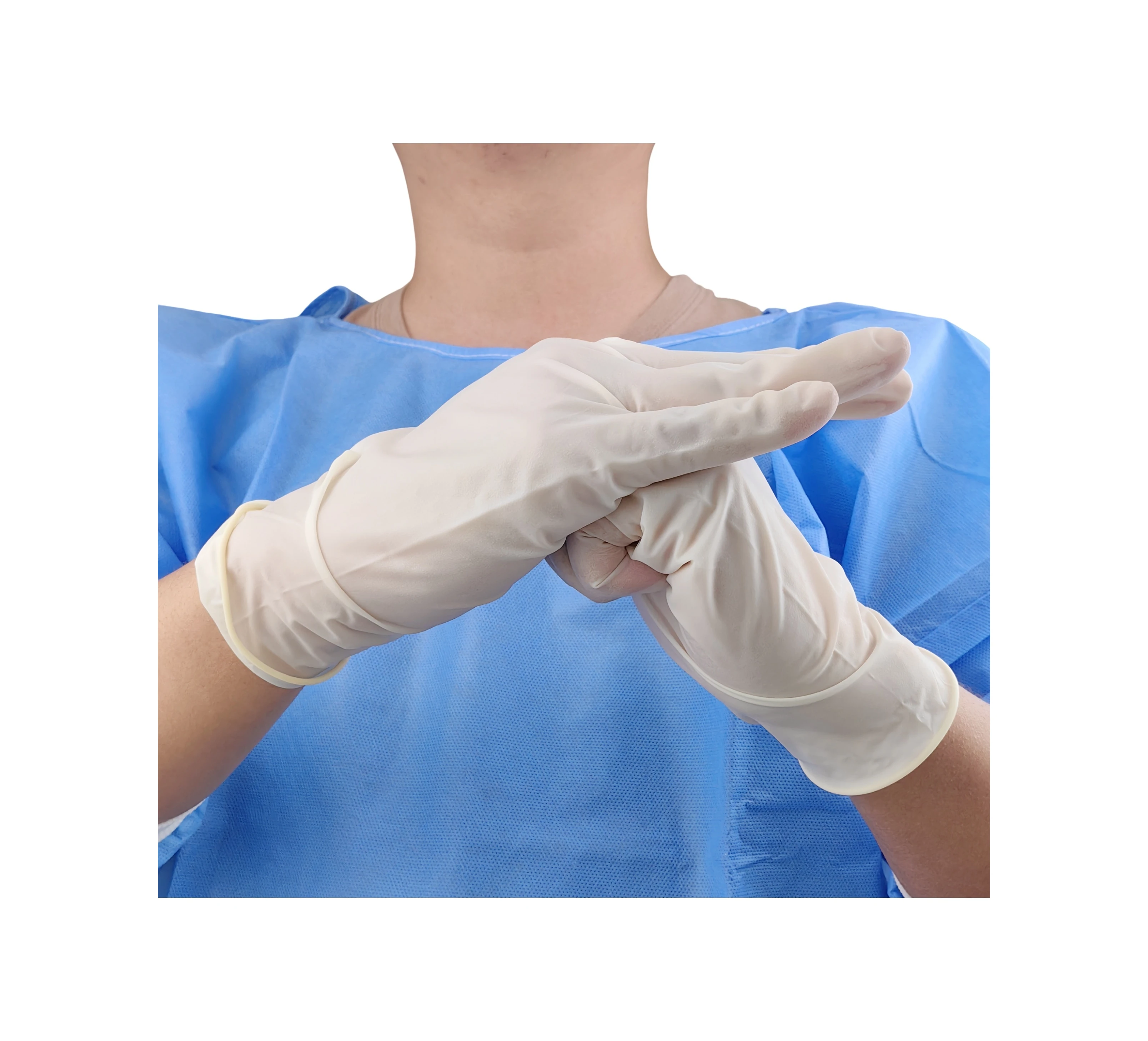 Factory Direct Supply Non-Irritating And Flexible Fit Sterile Latex Surgical Gloves Powder Free