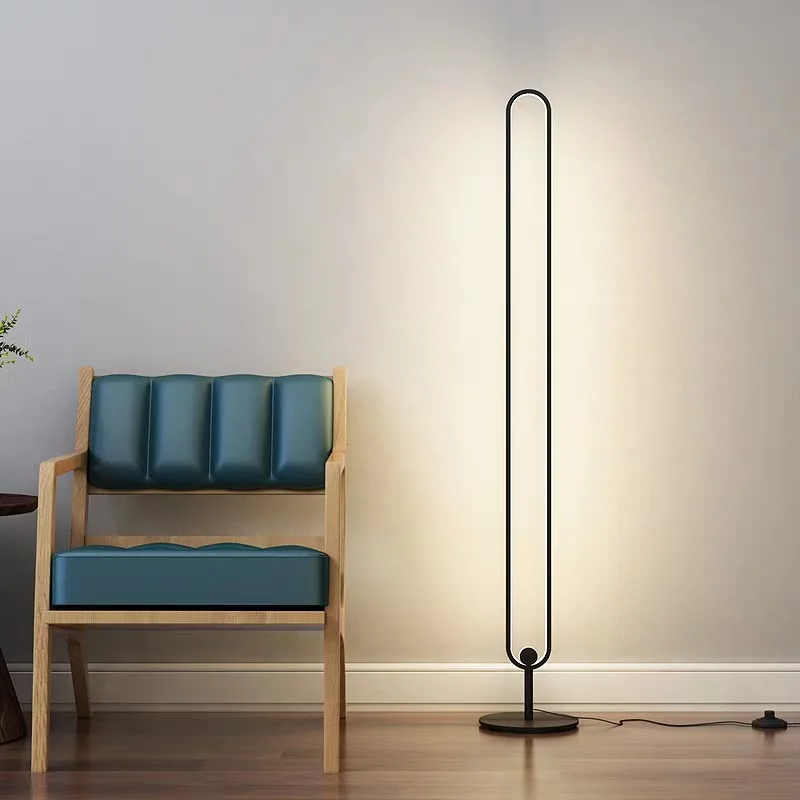 smart RGB led floor lamp BT app Assemblable modern designer standing nordic floor lamp with remote control