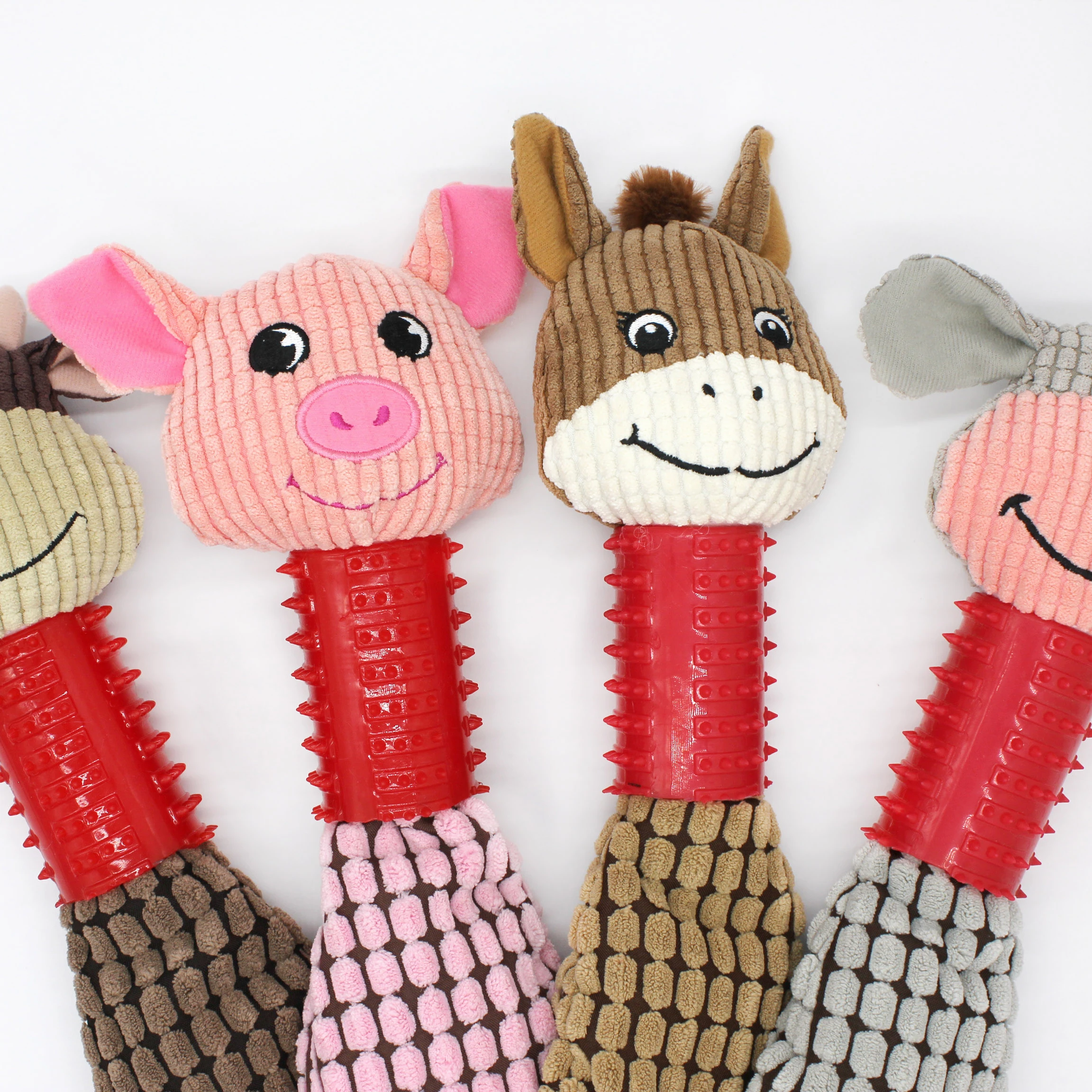 Pet Puppy прочный тренировочный писк Жевательная головоломка игрушки для собак плюшевые queaky