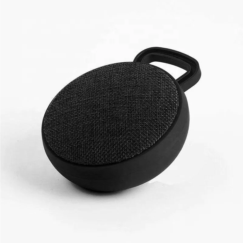Fabric Covering Portable Wireless Bluetooths Speaker with Sound and Bass for Iphone Ipad Android Smartphone