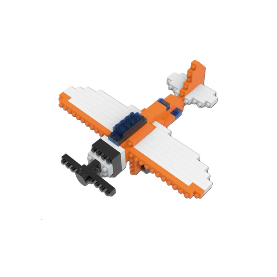Wholesale aircraft series DIY model building blocks fighter helicopter boy small particle building set