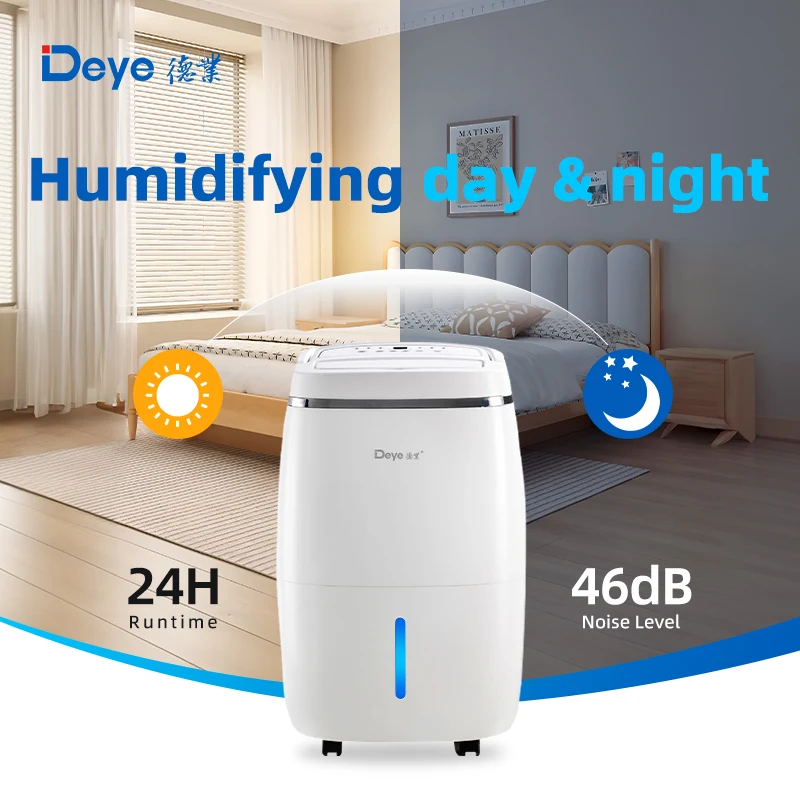 Deye hot-sale style 20L commerical air purifier home dehumidifier for room portable air conditioner dehumidifier