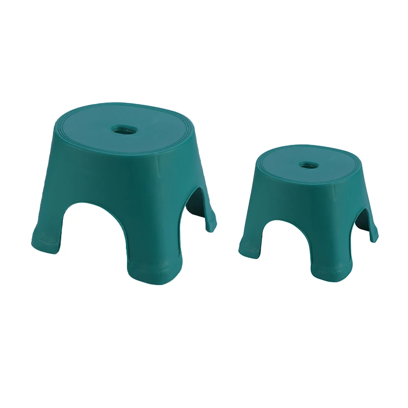Stylish Simplicity Safe And Non-Slip Small Sizes Stackable Home Furniture Plastic Stools