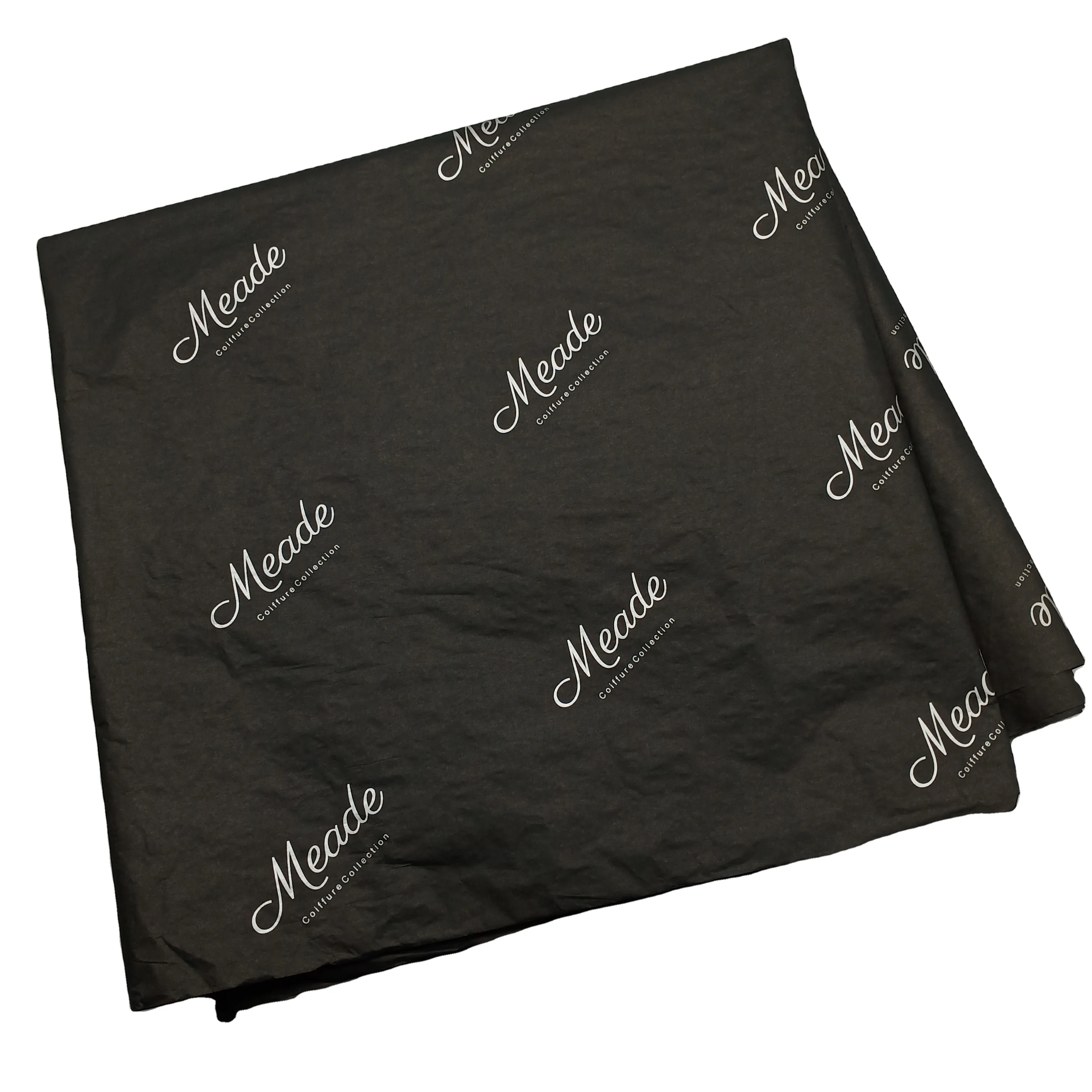 
Black Printing Tissue Paper Wrapping Garment Custom Printed 