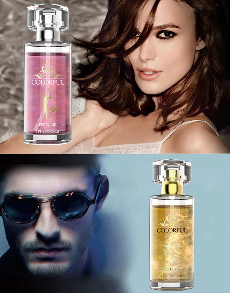 Gold powder, pheromone Eau De Toilette, male and female flirting to help attract the opposite sex bait.