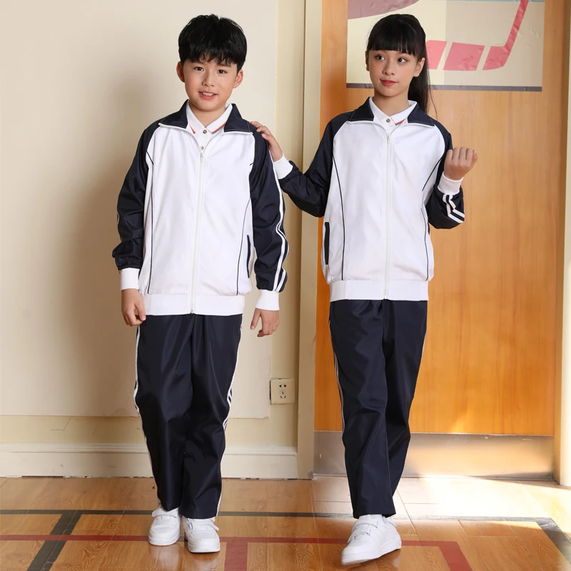 
OEM custom design Primary Middle High School Uniforms sports track suit wear for students 