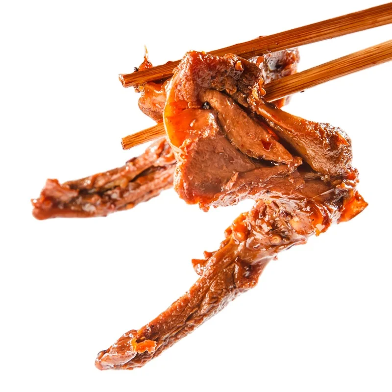 Xiao Hu-Duck Delicious Snack Spicy Duck Clavicle ( 135grams per bag )