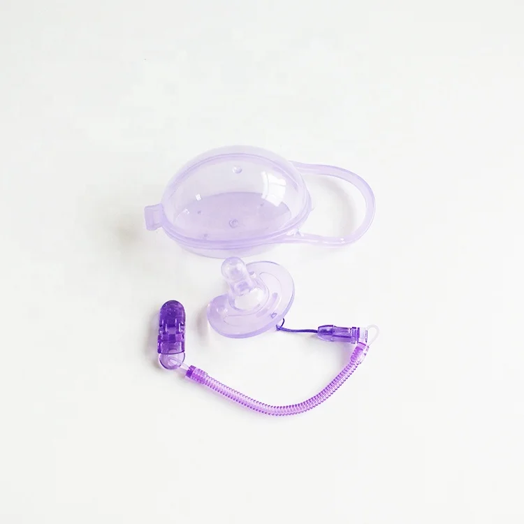 Wholesale Baby Nipple Pacifier Clip Teether Toy Straps Baby Silicone pacifier Clip Baby Toy Clips