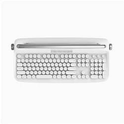 ACTTO 2021 Professional custom keyboard for laptop 106 Keys magic BT keyboard for tablet Stylish retro wireless keyboardB505