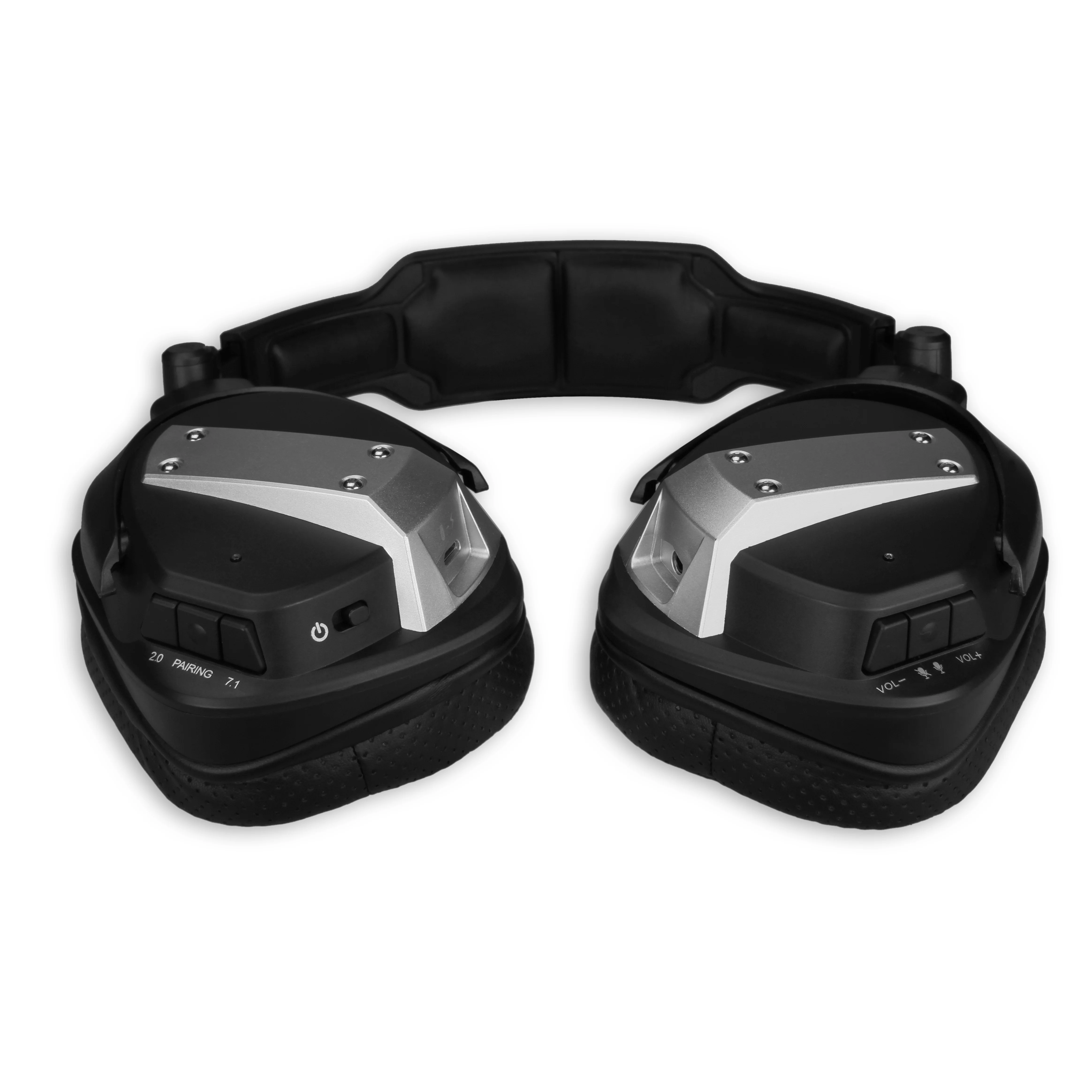 2.4G type-c headphones gamer, PS5, switch handheld, phone and PC, Deep Bass and Rotating Metal Ear Cups