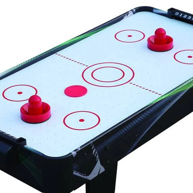 Chinese factory wholesale custom air hockey table games logo multi-color indoor table accessory pusher puck for family players