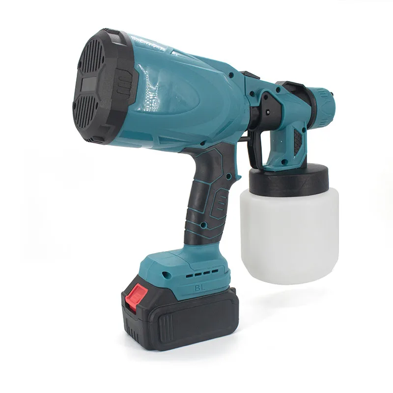 18V cordless electric spray paint machine portable
