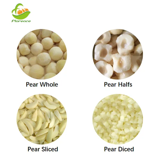 Export Frozen Fruit IQF Frozen Pears
