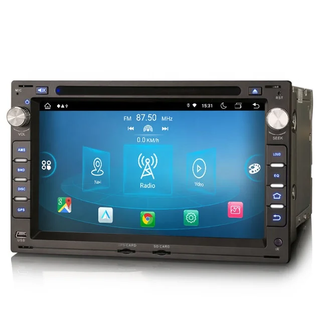 Erisin ES8909V 7 дюймов Android 11 Беспроводной CarPlay Авто DSP TPMS 4G DVR автомобильное радио для VW Bora Passat Seat Skoda