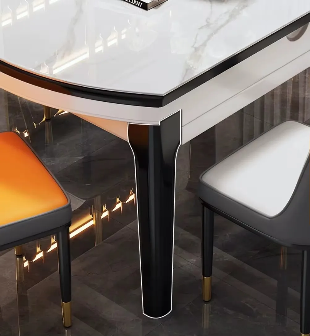 SW Popular Modern Factory Price Home Furniture Round Dinner Wooden Dining Restaurant Marble Kitchen Table