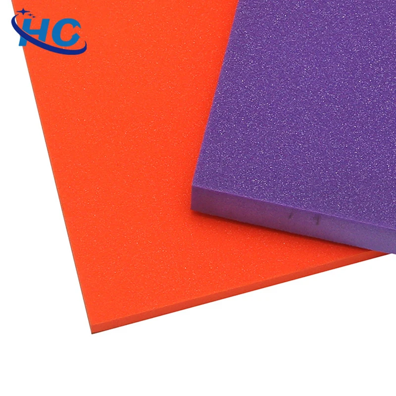 Factory custom processing coarse hole color eva foam variety of color thickness optional welcome customization