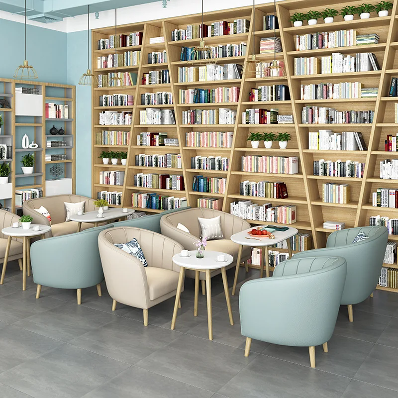 Light Luxury Hotel Restaurant Coffee desert Shop Cafe Furniture sets Leather Armchair Dining Room Table Chairs sofa Set Custom