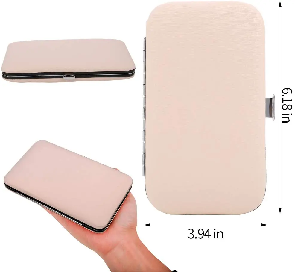 
 18 шт Маникюр Уход за ногтями Набор для ухода за зубами нержавеющая стальные нержавеющие ногтевые клипперы инструменты педикюр набор для женщин Дорожная сумка  