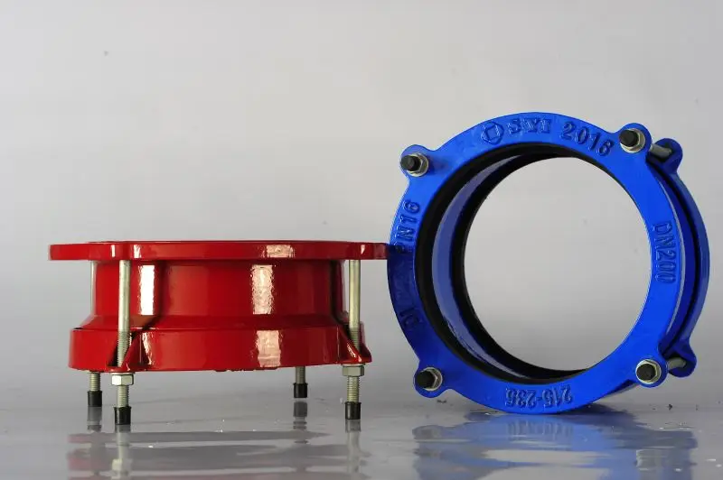 Ductile Cast Iron Universal Coupling Fitting HDPE Pipe Flange Adaptor Price