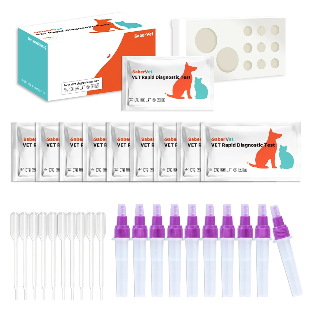 Pet Care Dog Pregnancy Veterinary C.RLN Test Canine Relaxin Rapid Test Home