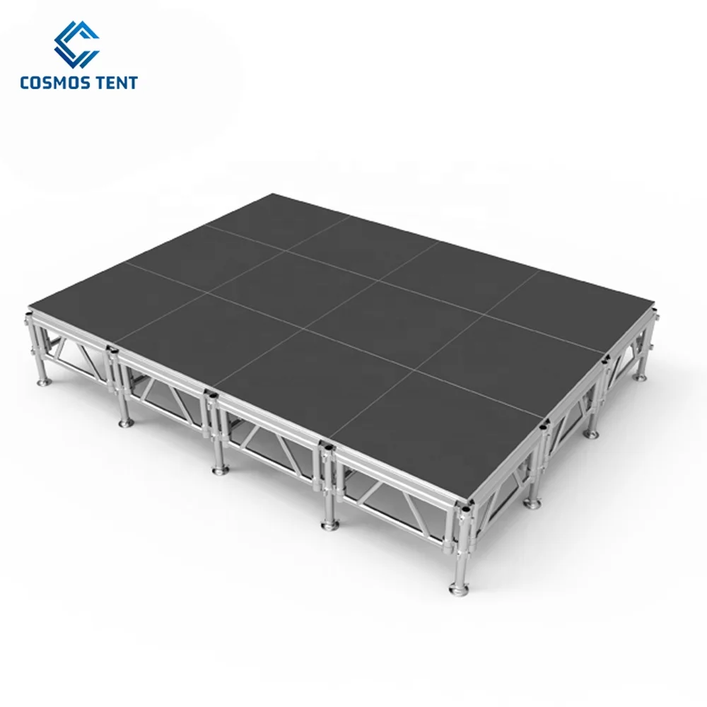 Aluminium Alloy Assembled Portable Puppet School Aluminum Barrier Cheap Stage