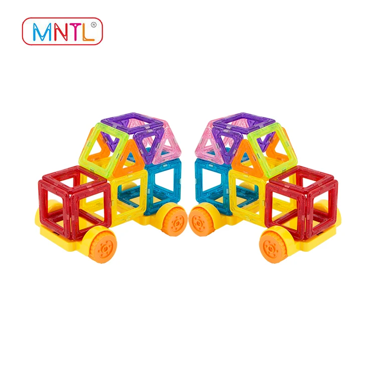 Пластиковые мини магнитных блоков игрушки автомобиля
