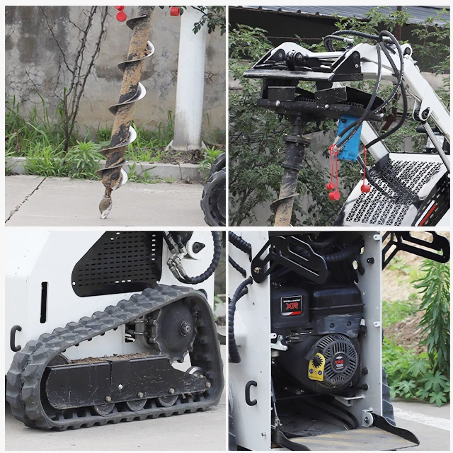 20-25HP sliding loader, multifunctional and multi-purpose small loader, bucket loader