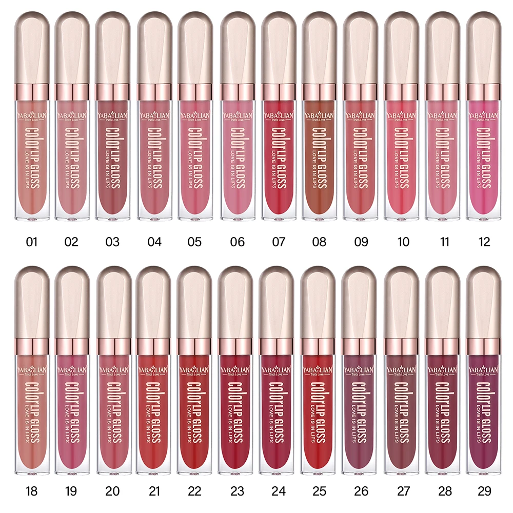 Matte Liquid Lipstick 24colors Waterproof Liquid Lipsticks Makeup Long Lasting Lip Gloss for Lip Makeup for Women and Girls