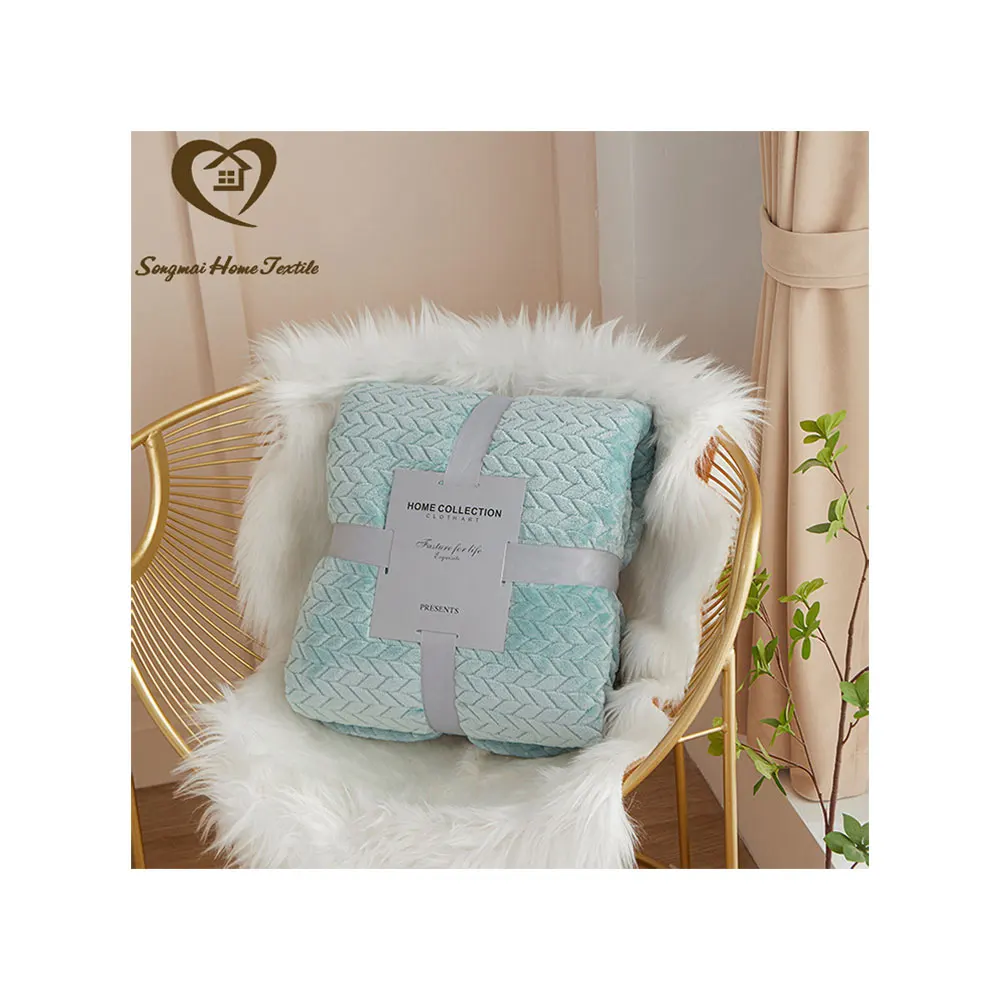Songmai, фланелевое одеяло, супермягкое пушистое одеяло для дивана, кровати, плюшевое Флисовое одеяло