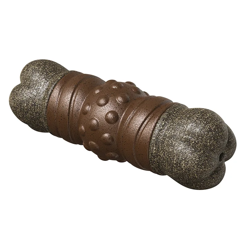 Dog Squeak Toys for Aggressive Chewers Cleaning Teeth Toy Bone Chew Toy Relieving Boredom Interacting for Large and Medium Dogs