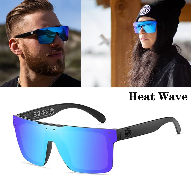 Free samples Hot-selling Snow Sunglasses High-quality Real Film Outdoor Quality Sports Heat Wave Sunglasses