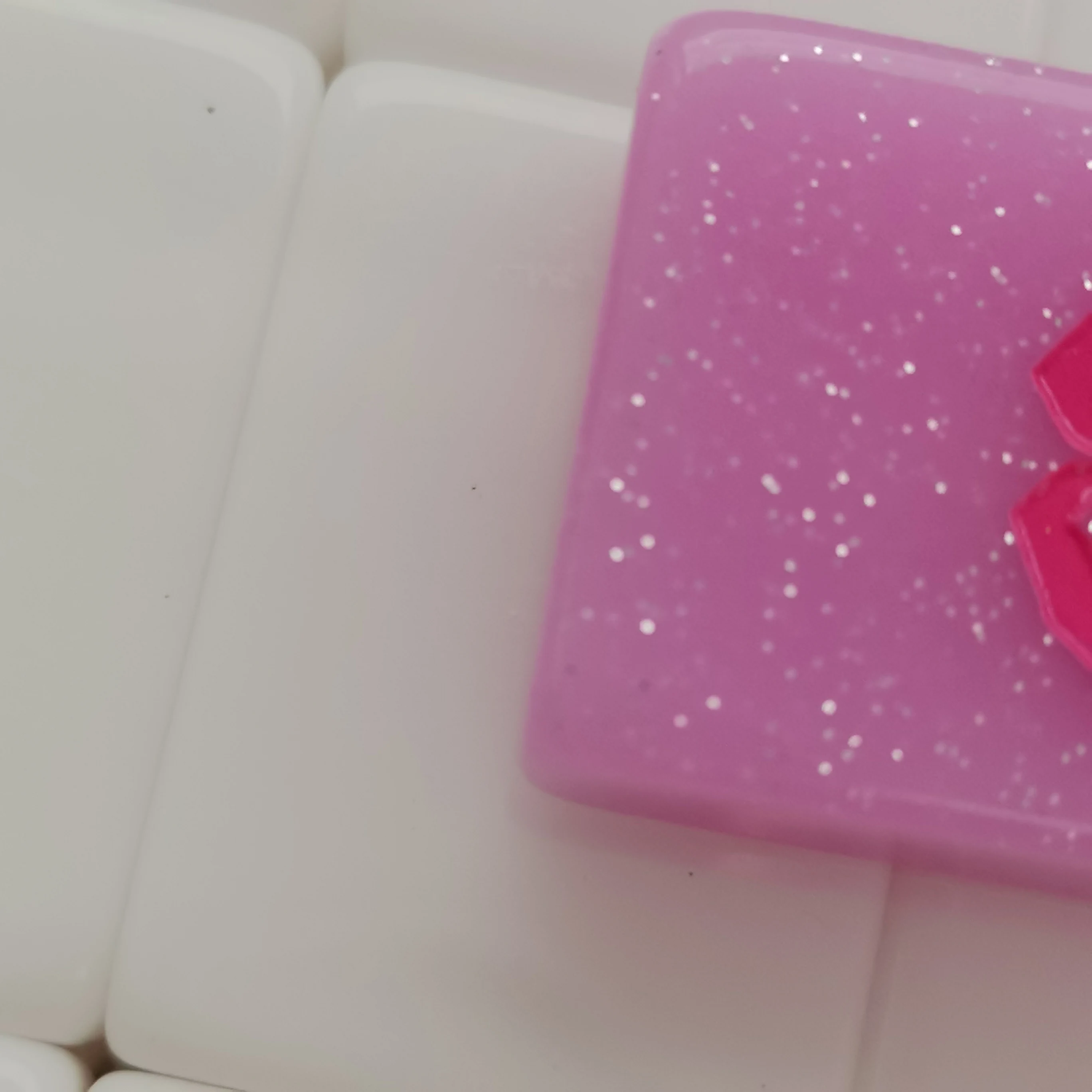 Customize Color American Mah jong Tile Game Set 160 glitter acrylic Mahjong Tiles Chess Games for entertainment board game