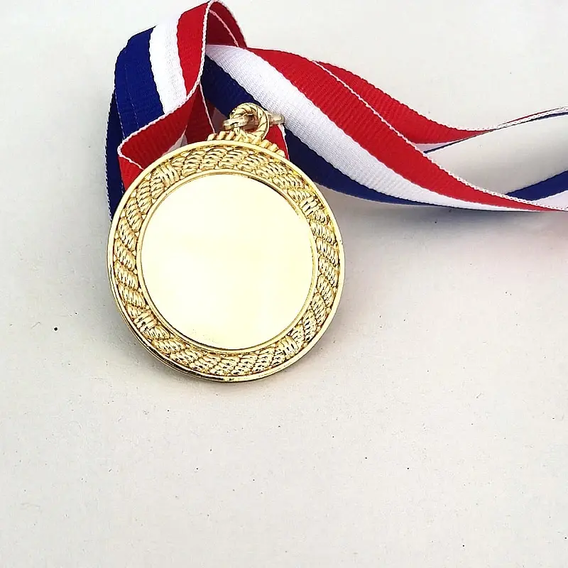 Design Your Own Star Shape Gold Award Souvenir Medal Religious Medals With Ribbon Sport Metal