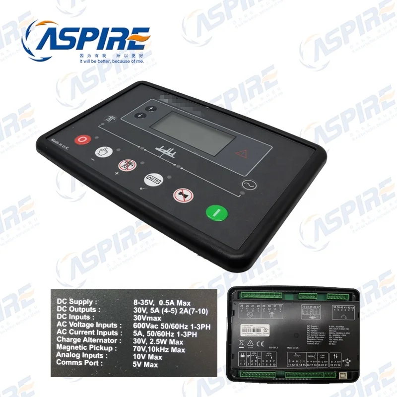 
Automatic generator ATS controller control panel 6120 MKII AMF 