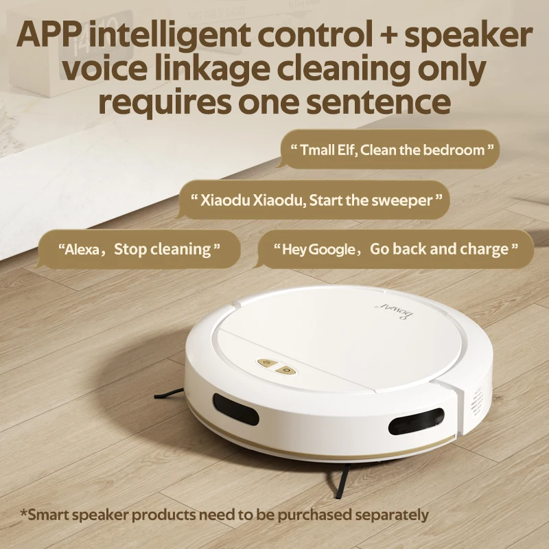 App-controlled Smart Robot Vacuum Mop Self-charging 4000 Pa Robotic Cleaner For Daily Home Cleaning Dry Function Vacuum Cleaner