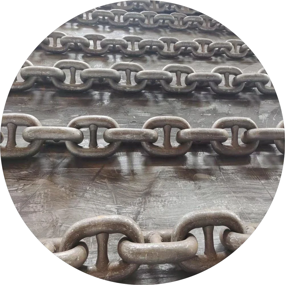 U2 U3 50mm stud link anchor chain with CCS