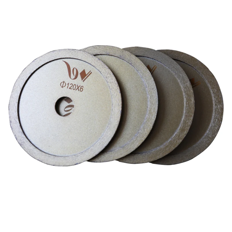 120mm Abrasive Stone Grinding Wheels Diamond Grooving Wheel For Ceramic Diamond Ceramic Grinding Wheel