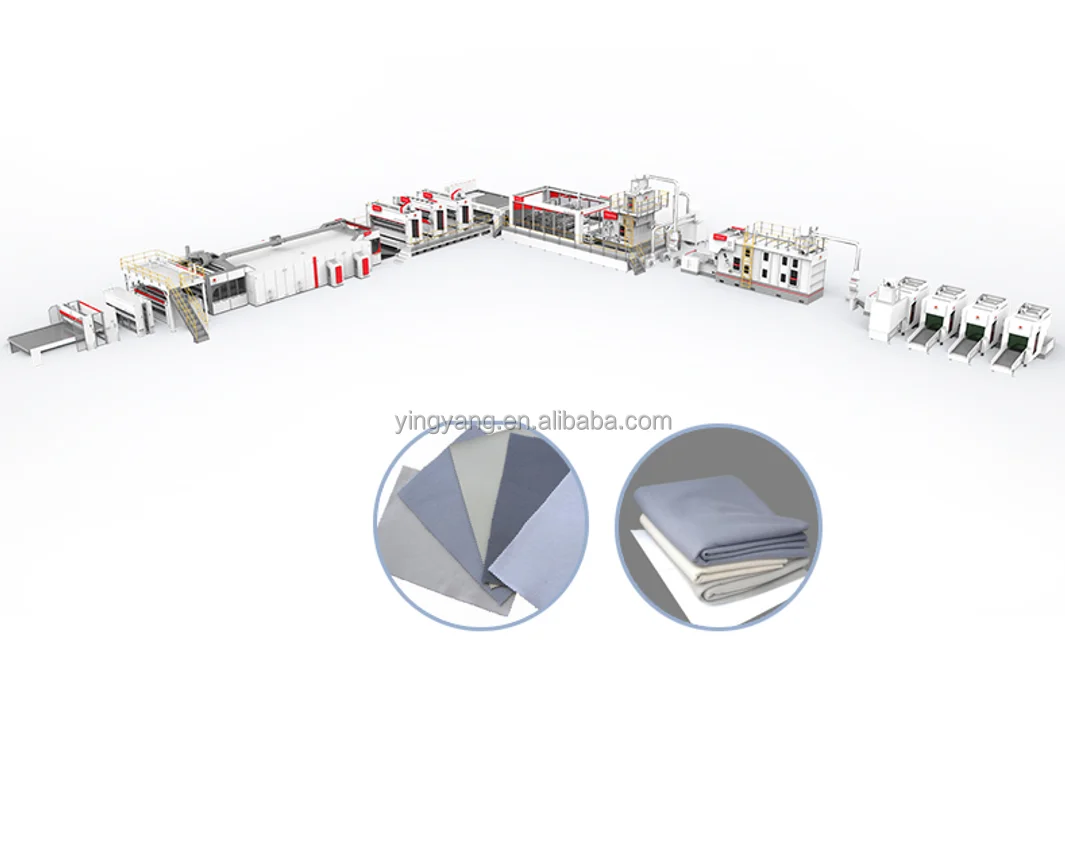 Automotive interior nonwoven needle punching machine production line cross lapper machine